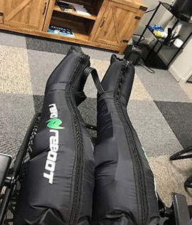 Dynamic Compression Sleeve on Legs